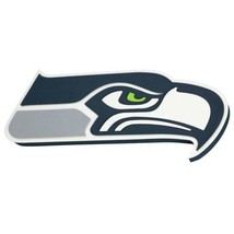 Seattle Seahawks NFL Football Fan Foam 3D Wall Sign 21&quot; x 7&quot; Logo New Sealed - £22.70 GBP
