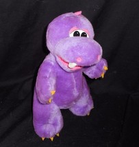 Vintage 1993 Cousin Clyde Purple Dinosaur Dino Brechner Stuffed Animal Plush Toy - £20.44 GBP