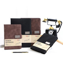 PU Leather Business Journal A5/B5 Notebook Lined Paper Writing Diary 224 Pages - £18.76 GBP+