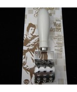 New Vintage Meat Tenderizer Stainless Steel Hammer Beef Mallet Kitchen H... - $718.64 MXN
