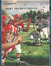 Oct. 27, 1978 Football Program-Lincoln HS (Port Arthur, TX) vs PN-G HS (TX) - £17.85 GBP