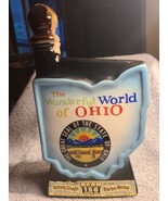 Vintage 1966 Jim Beam The Wonderful World Of Ohio Decanter Empty - $22.43