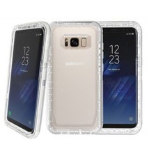 For Samsung S8 Transparent Heavy Duty Case w/ Clip CLEAR - £5.22 GBP