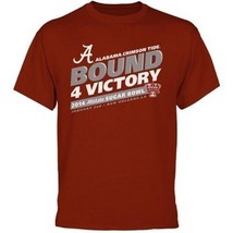 Alabama Crimson Tide 2014 Sugar Bowl Bound t-shirt NWT Roll Tide Bama Football - $16.82