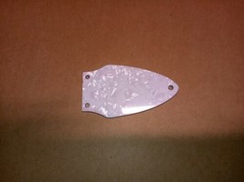 Pearloid Vinyl Flying V Style Truss Rod Cover - £4.56 GBP