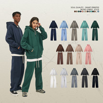 Autumn And Winter New Fleece-lined Thickened American Fashion Brand Zipper Men&#39;s - £23.25 GBP+