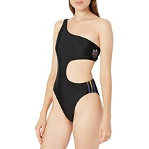 adidas Originals women&#39;s Cutout Swimsuit  GD3972 Black Size X-Small - £23.62 GBP