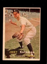1957 TOPPS #192 JERRY COLEMAN VG+ YANKEES *NY7750 - $4.90