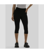 No Boundaries Women&#39;s Pull On Capri Leggings SMALL (4-6) Black Soot New ... - €11,24 EUR