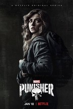 The Punisher Poster Season 2 Marvel Comics TV Series Amy Bendix Art Print - £9.51 GBP+