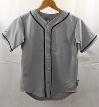 Majestic Unisex Baseball Shirt Jersey Gray Size S - £7.92 GBP
