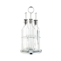 World Of Flavours Italian 270ml Glass Oil And Vinegar Set  - £38.83 GBP