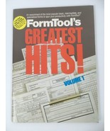 FormTool’s Greatest Hits! Volume 1 Manual Booklet Miami Bch, FL ‘87–No D... - $186.63 MXN