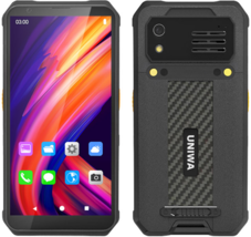 UNIWA M512 RUGGED 2D Scan Version 4gb 64gb Waterproof Android 12 4g NFC Black - £331.85 GBP