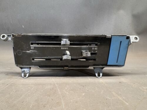 1969 Pontiac GTO LeMans Heater Controls Dash Lens Tempest Non-Air Condit... - $228.78