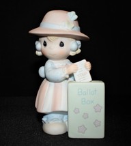 Precious Moments 1989 You Will Always Be My Choice 5” Girl Figurine, PM891 - £10.14 GBP