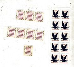 U S Stamps - U. S. Postage (18 Stamps F &amp; G) 8 - F Syamps &amp; 10 G stamps - £4.40 GBP