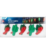 Camco - 42659 - Chili &amp; Cactus 10 Party Lights Patio Decor - 8 ft. - £23.55 GBP