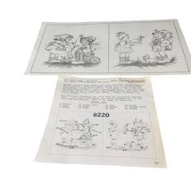 TRI CHEM 8220 Boy and Girl Liquid Embroidery Picture w instructions 13 x... - $25.73