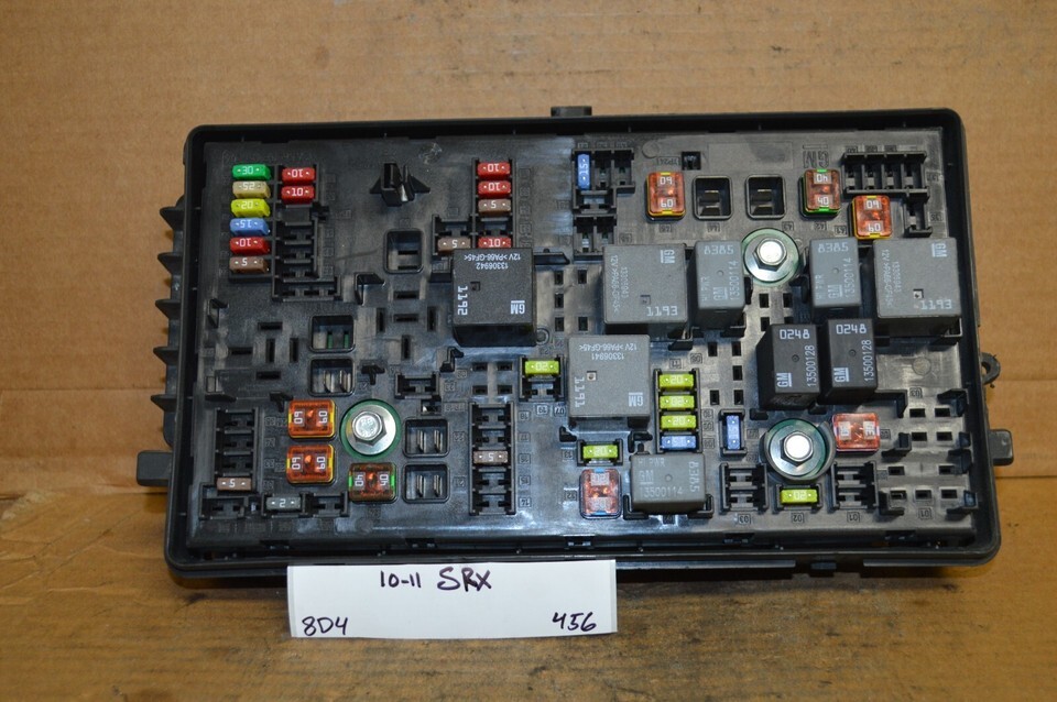 10-11 Cadillac SRX Fuse Box Junction OEM 15896994 Module 456-8D4 - $23.51