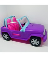 Barbie Vehicle: Purple Jeep Off Road Beach Cruiser 12” - $272.73 MXN