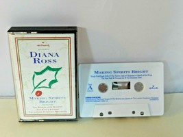 Hallmark presents DIANA ROSS &quot;Making Spirits Bright&quot; Cassette Tape 1994 - £7.98 GBP