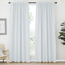 Nicetown Living Room Darkening Curtain Drapes - W70 X L84, Set Of 2, Room - £41.55 GBP