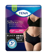 TENA Silhouette Incontinence Pants Plus High Waist Black Large x 32 (8 x 4) - $70.52 CAD
