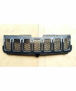 Front Grille Assembly &amp; Chrome Trim Ring For Jeep 2017-21 Grand Cherokee - $154.43