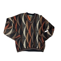 1990s vtg TUNDRA 3D KNIT COTTON SWEATER M Coogi Canada Biggie 90s Hip Ho... - $296.01