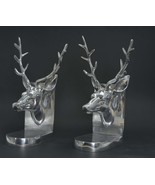 Handcrafted Swamp Deer Head Sculpture for Nature-Inspired Home Decor Set... - £171.80 GBP