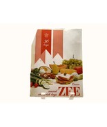 Vintage MCM Wax Sandwich Bags Crown Zee Bags Orig Packaging Open 15 Total - £27.54 GBP