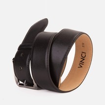 The Torino Black Calfskin Belt image 6
