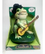 DAN-DEE "THE GAMBLER" MUSICAL ANIMATED FROG "KNOW WHEN TO HOLD THEM" - $73.26