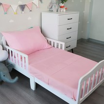 3-Piece Toddler Sheet Set For Girl, Toddler Bedding Set Microfiber Includes Crib - £23.96 GBP