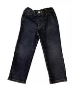 Weeplay Jeans 2 Toddler Girls Boys Unisex Dark Blue Black Denim Elastic - £4.28 GBP