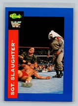 Sgt. Slaughter #90 1991 Classic WWF Superstars WWE - £1.56 GBP