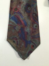 Vintage Johnny Carson Tie - Novelty Multi-Colored Pattern - 3 7/8&quot; Wide - $14.99