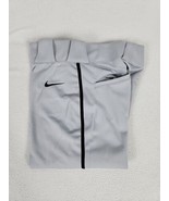 Nike Vapor Select Piped High Cuff Baseball Pants Boys Size XS-XL Gray BQ6444-053 - £5.58 GBP