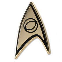 Star Trek Science Insignia Enamel Pin Gold - £12.50 GBP