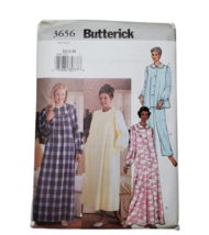 Butterick 3656 Sewing Pattern Misses Sz XS-M Robe Nightgown Top Pants Uncut PJs - $12.86