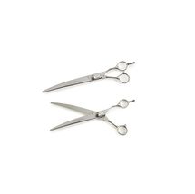 MPP Dog Grooming Shears 5200 Curved Groomers Scissors Tool Short Shanks 7.5&quot; or  - £74.55 GBP+