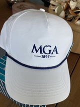 Ahead Performance hat MGA 1897 One Size Classic Fit Adjustable Strap Whi... - $24.99