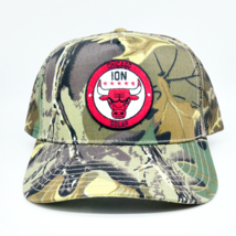 Chicago Bulls Ion Solar Camo Snapback Trucker Hat Adjustable Fit Cap NEW... - $526.10 MXN