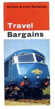 British &amp; Irish Railways Travel Bargains Brochure 1950&#39;s - $21.84