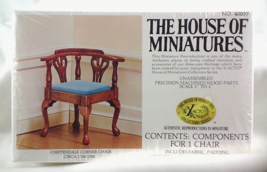 The House of Miniatures Chippendale Corner Chair #40037 - Circa 1750-1780 - £7.91 GBP