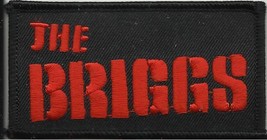 Briggs Logo 2012 - Embroidered IRON/SEW On Patch Import - £3.77 GBP