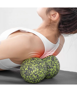 Massage Ball Yoga Gym for Fitness Medical Exercise Peanut Fascia Roller ... - £6.72 GBP+