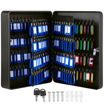 VEVOR Key Cabinet Steel Lock Box w/ 240 Capacity Colored key Tags &amp; Hook... - £88.54 GBP