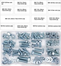 Hex Bolts M6 M8 M10 And A 128-Piece Set Kit From Tkexcellent Are Available. - £35.96 GBP